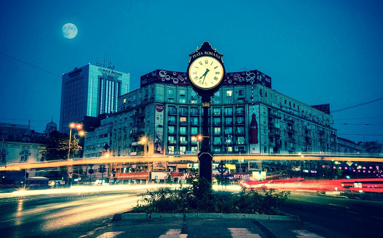 A beautiful timelapse in Bucarest, Romania